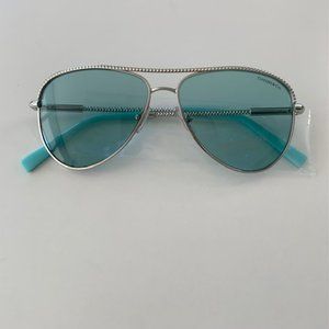 Tiffany & Co. TF3062 Aviator Style Sunglasses - New in Box